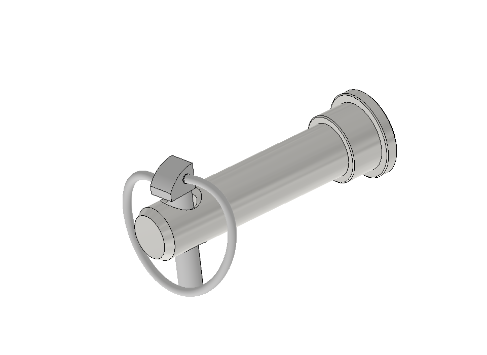 Unterlenkerbolzen Cat-I Ø22, l=109mm, verzinkt, gesteckt,1 Paar mit Klappstecker Unterlenkerbolzen Cat-I Ø22, l=109mm, verzinkt, gesteckt,1 Paar mit Klappstecker