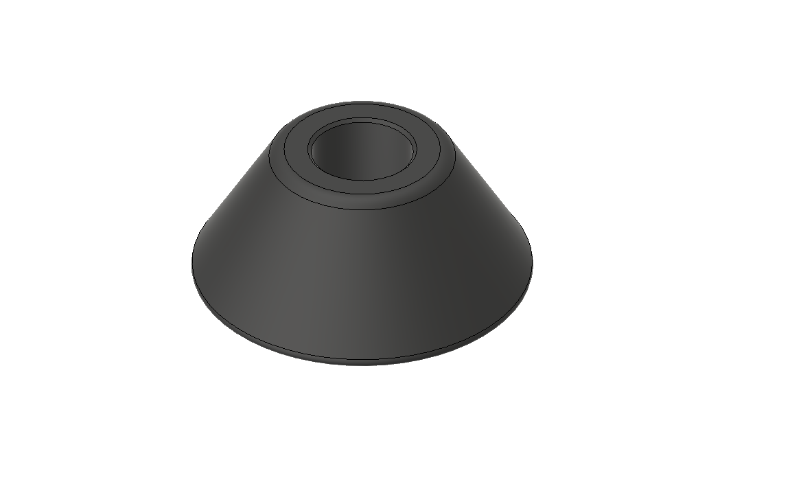 Zentrierbüchse für Cat-II UL Konus Ø100-Ø50,Innen-Ø29mm,Kunststoff schwarz Zentrierbüchse für Cat-II UL Konus Ø100-Ø50,Innen-Ø29mm,Kunststoff schwarz