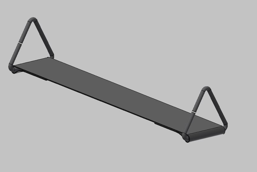 Brustgurt für Red 5 Professional, 110 x 640 mm schwarz mit Triangeln